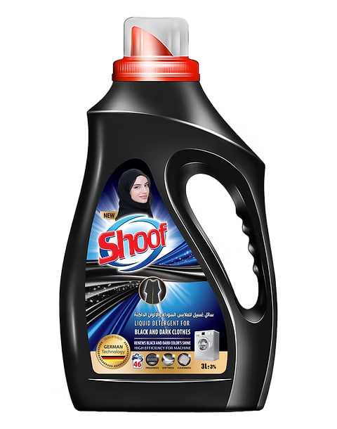 شوف مایع جلشۆری ڕەش و تۆخ 3lt
