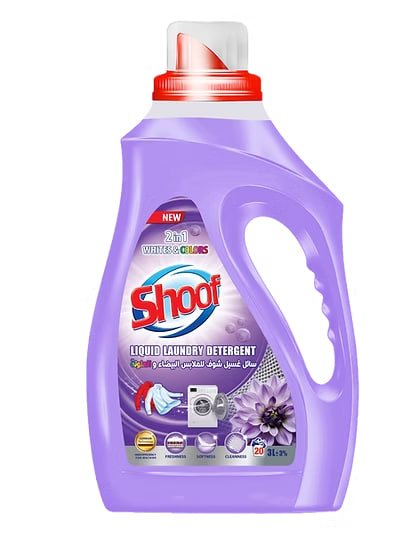 شوف مایع جلشۆری سپی و ڕەنگاوڕەنگ 3lt