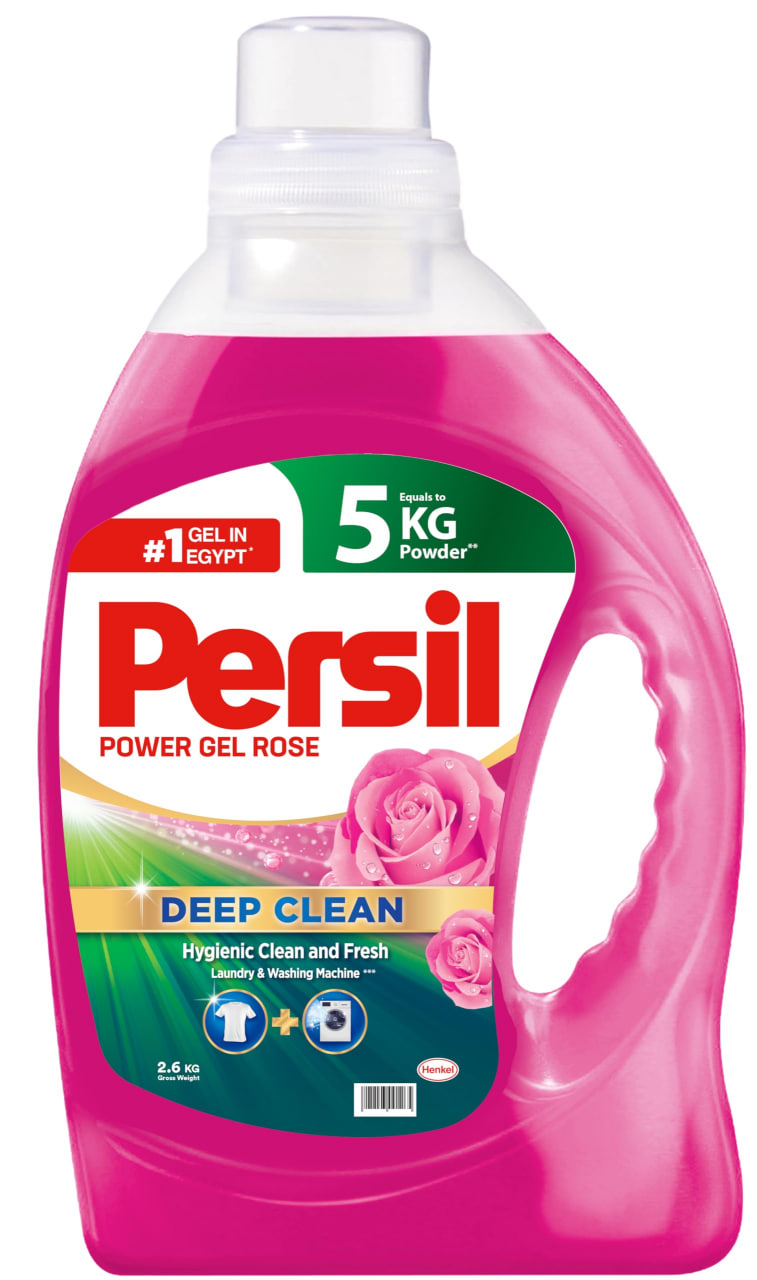 جێڵی پرسیل بە بۆنی گوڵ بۆ جلشۆردن 2.5lt