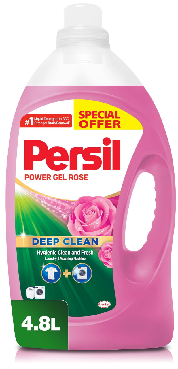 جێڵی پرسیل بە بۆنی گوڵ بۆ جلشۆردن4.8lt